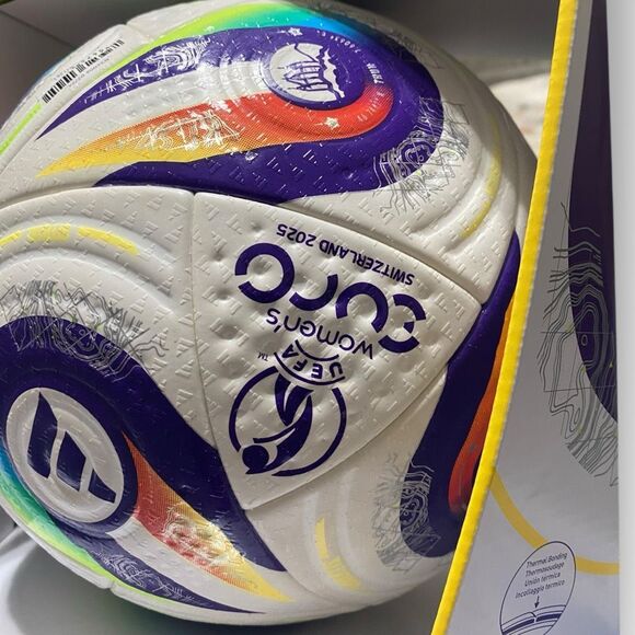 Adidas UEFA Womens Euro 2025 Official Pro Soccer Ball JH1261 Size 5 Set of 2 New - Picture 2 of 9